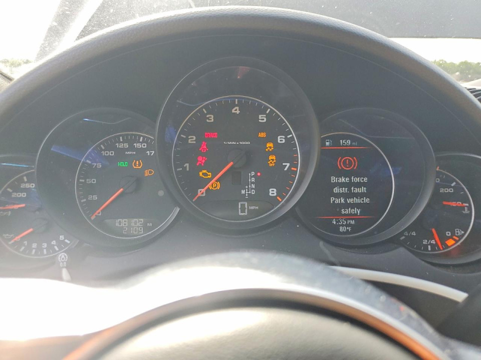 Porsche CAYENNE 2016 — Copart