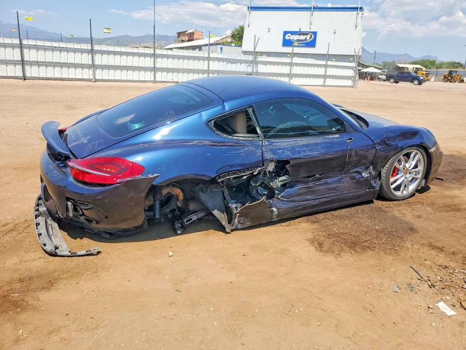 Porsche CAYMAN 2015 — Copart