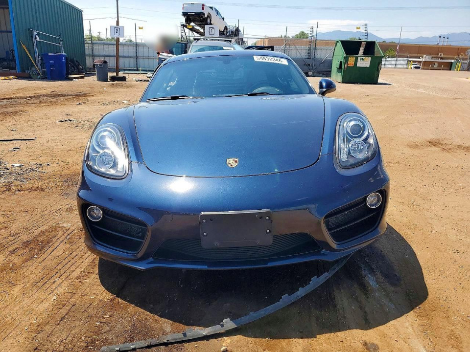 Porsche CAYMAN 2015 — Copart