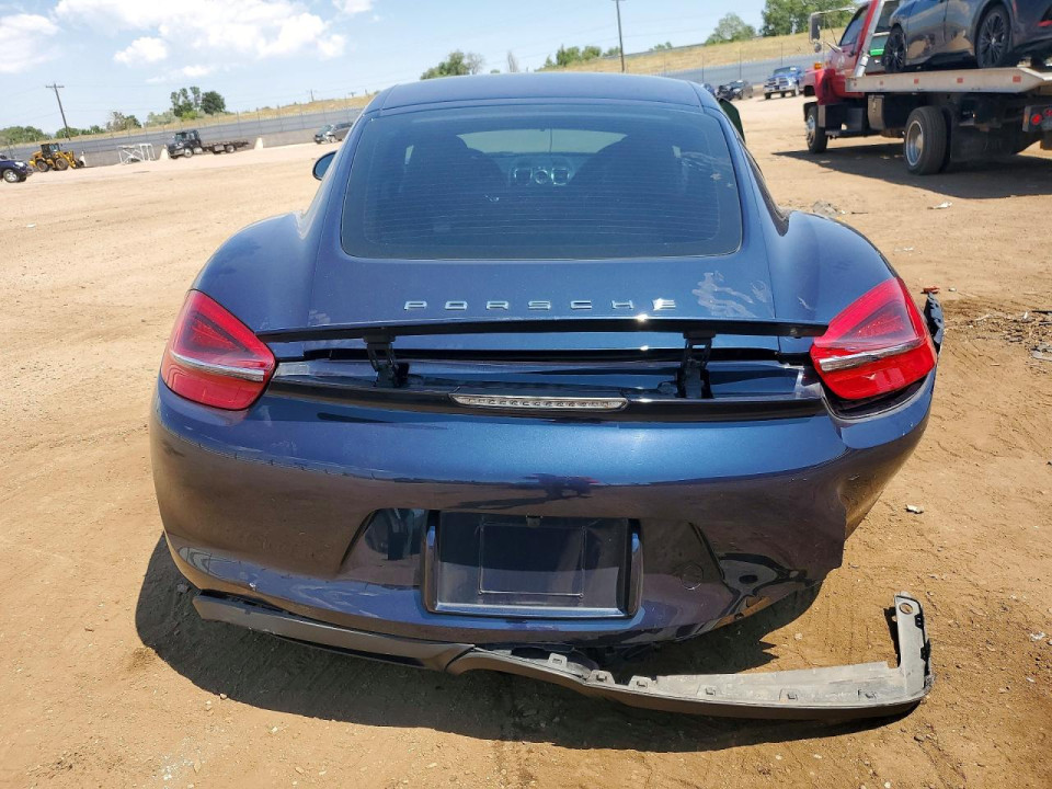 Porsche CAYMAN 2015 — Copart