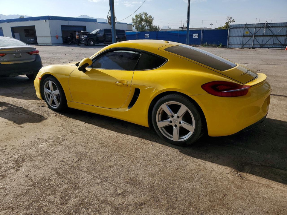 Porsche CAYMAN 2016 — Copart