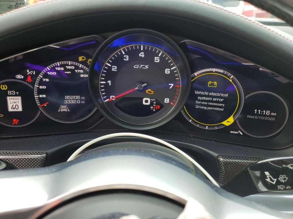 Porsche PANAMERA 2020 — Copart