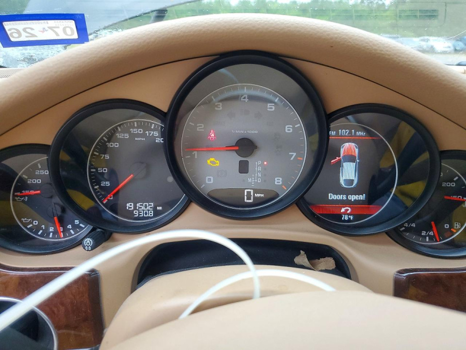 Porsche PANAMERA 2011 — Copart