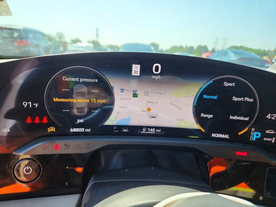 Porsche TAYCAN 2021 — Copart