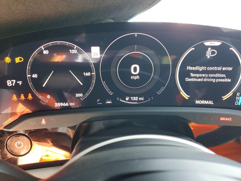 Porsche TAYCAN 2021 — Copart
