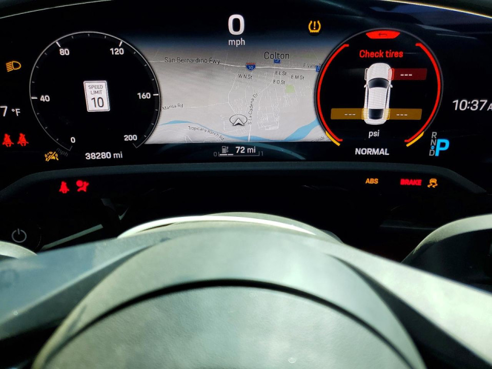 Porsche TAYCAN 2022 — Copart