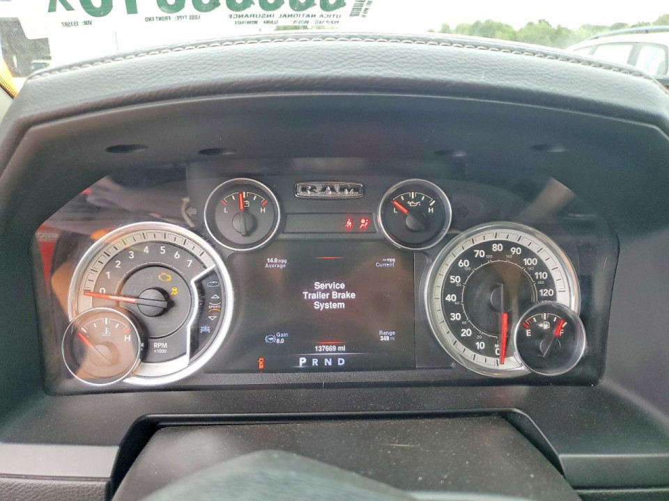 Ram 1500 2016 — Copart