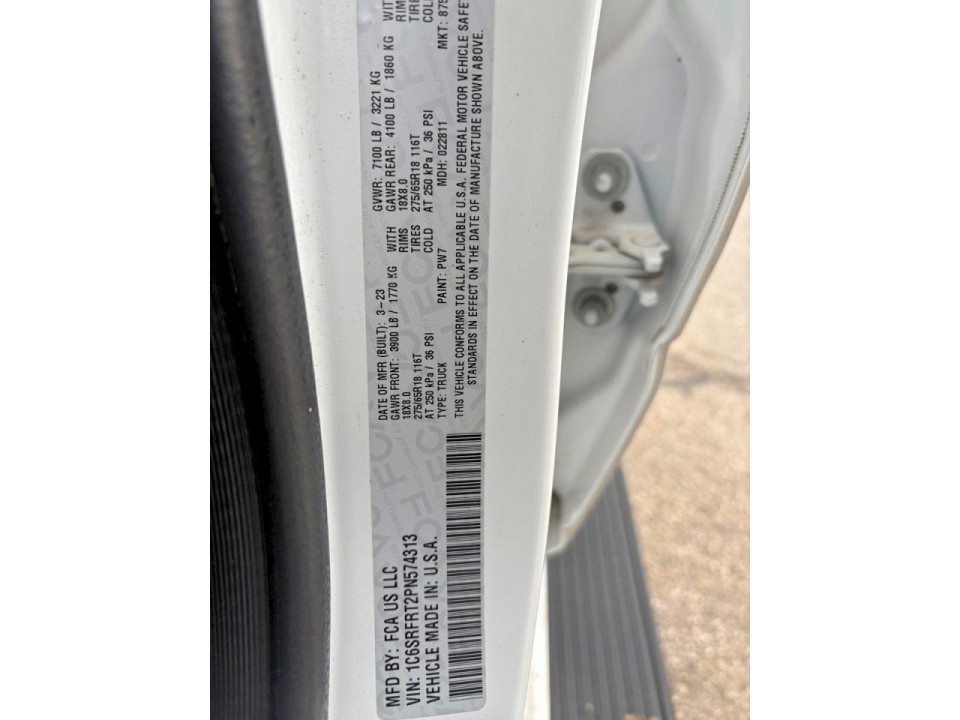 Ram 1500 2023 — Copart