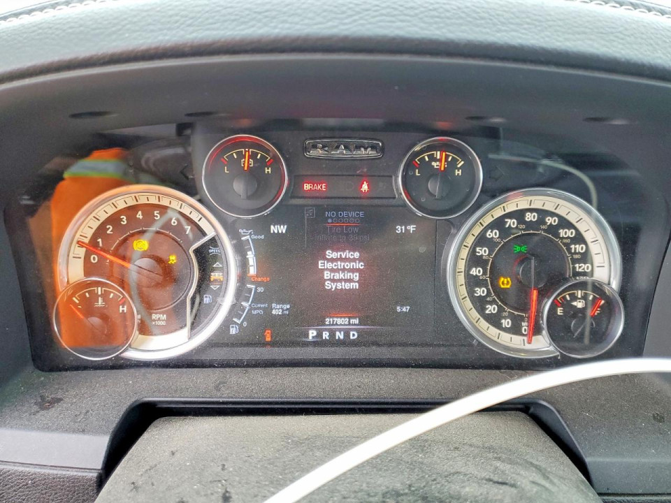 Ram 1500 2016 — Copart
