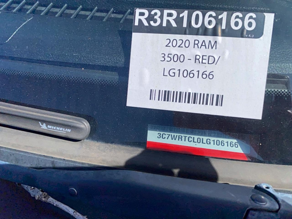 Ram 3500 2020 — Copart