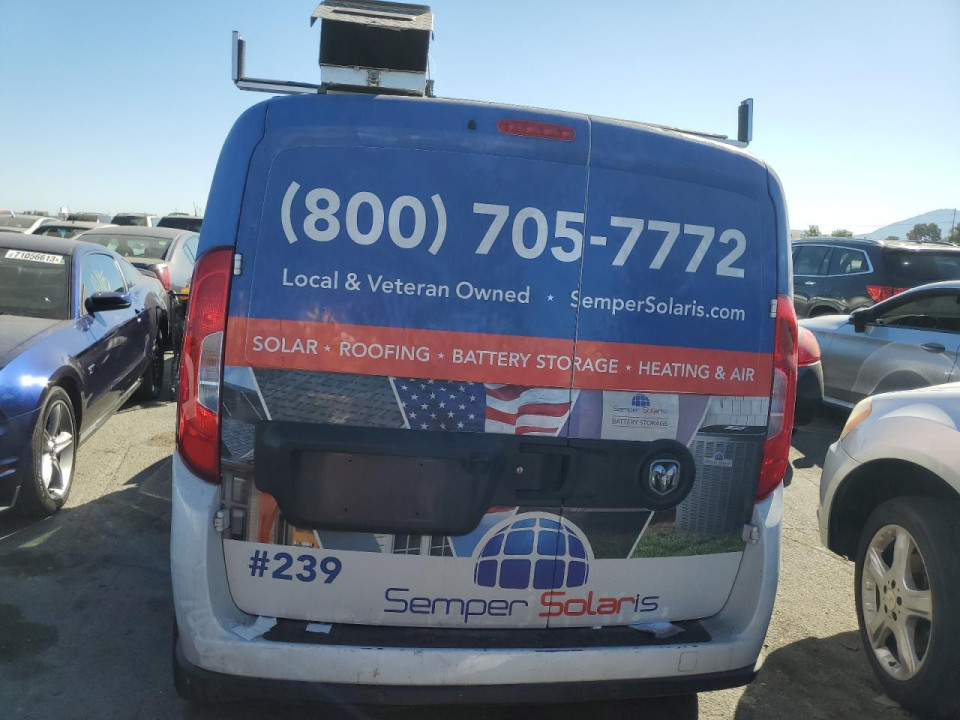 Ram PROMASTER CITY TRADESMAN 2022 — Copart