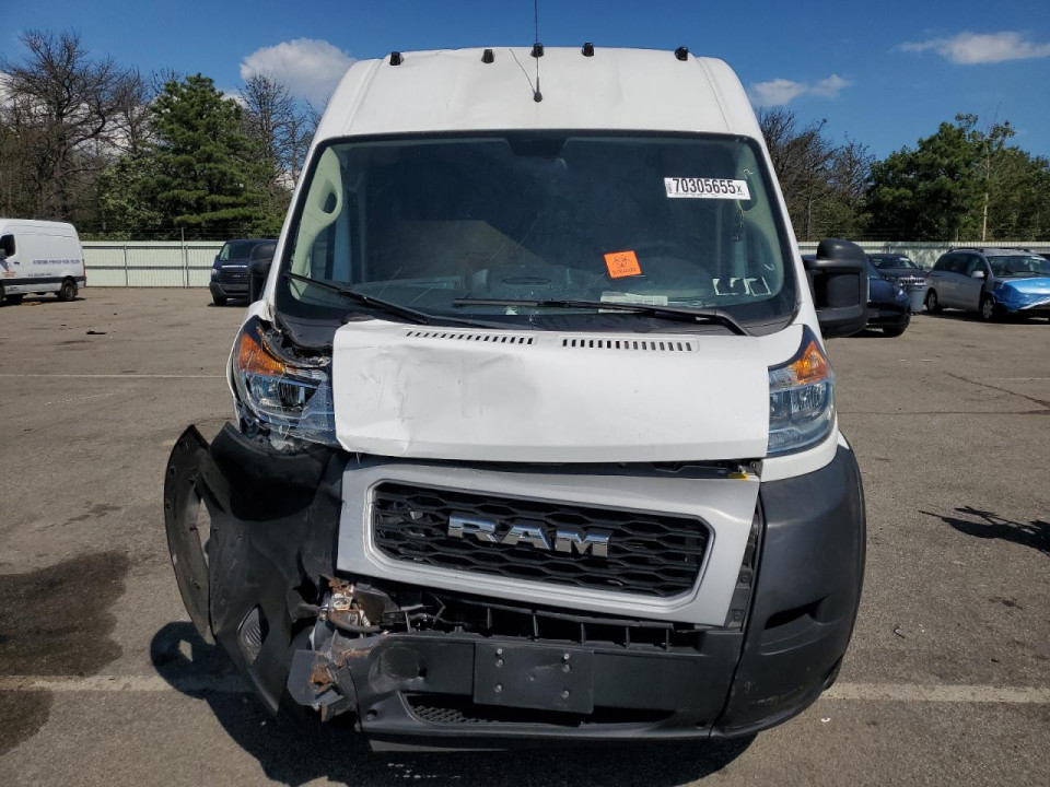Ram PROMASTER 2500 2500 HIGH 2021 — Copart