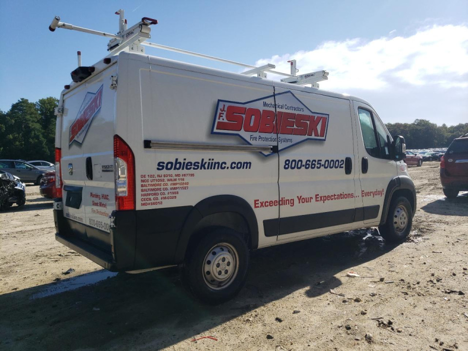 Ram PROMASTER CARGO VAN 2023 — Copart