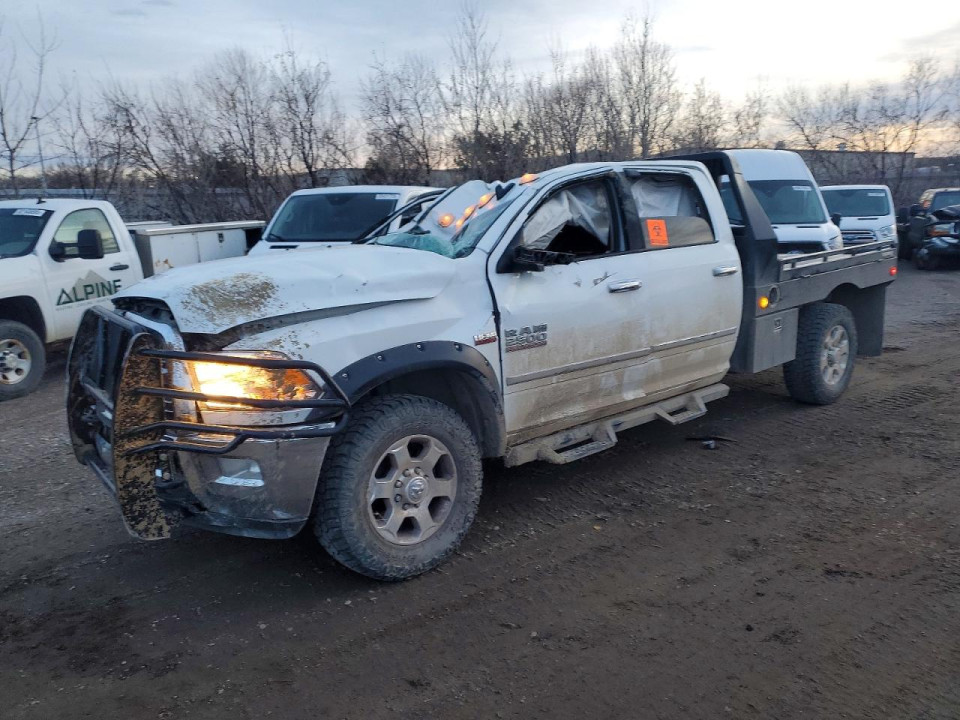Ram 2500 SLT FLATBED TRUCK 2016 — Copart