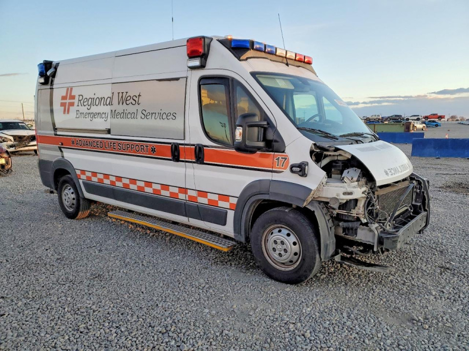 Ram PROMASTER 3500 AMBULANCE 2017 — Copart