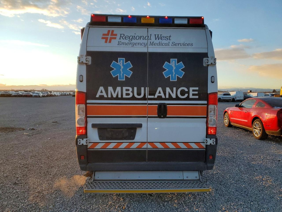 Ram PROMASTER 3500 AMBULANCE 2017 — Copart