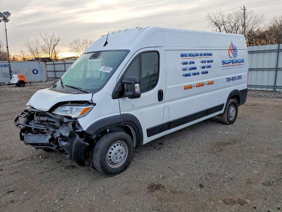 Ram PROMASTER 2500 UTILITY / SERVICE VAN 2024 — Copart