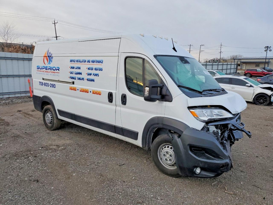 Ram PROMASTER 2500 UTILITY / SERVICE VAN 2024 — Copart