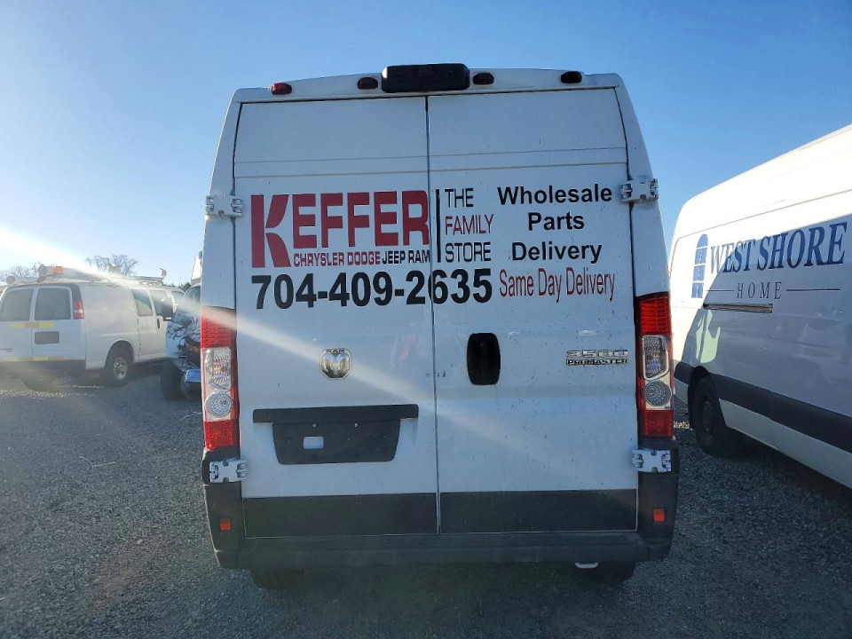 Ram PROMASTER 3500 DELIVERY VAN 2023 — Copart