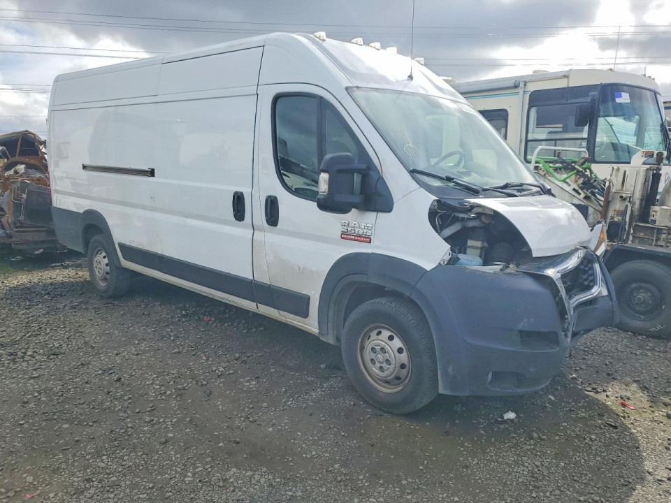 Ram PROMASTER 3500 UTILITY / SERVICE VAN 2019 — Copart