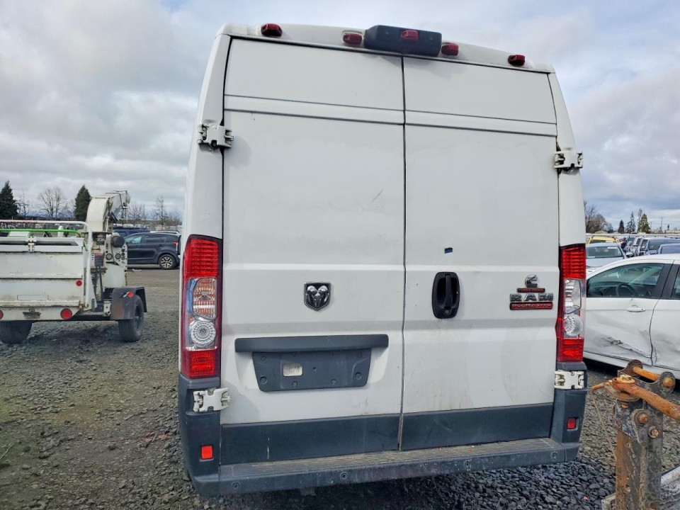 Ram PROMASTER 3500 UTILITY / SERVICE VAN 2019 — Copart
