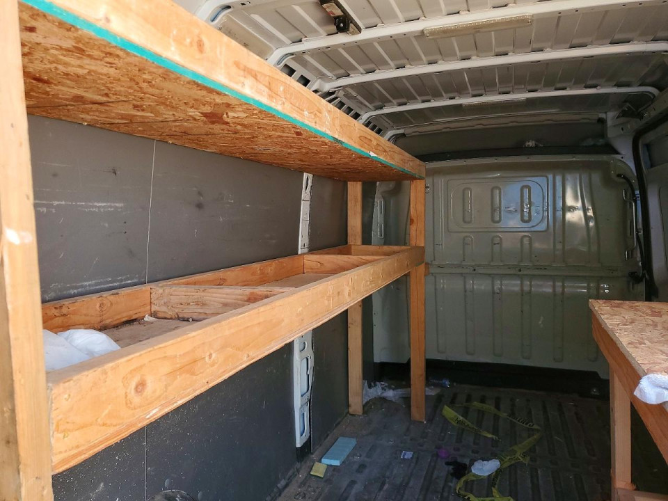 Ram PROMASTER 3500 UTILITY / SERVICE VAN 2019 — Copart