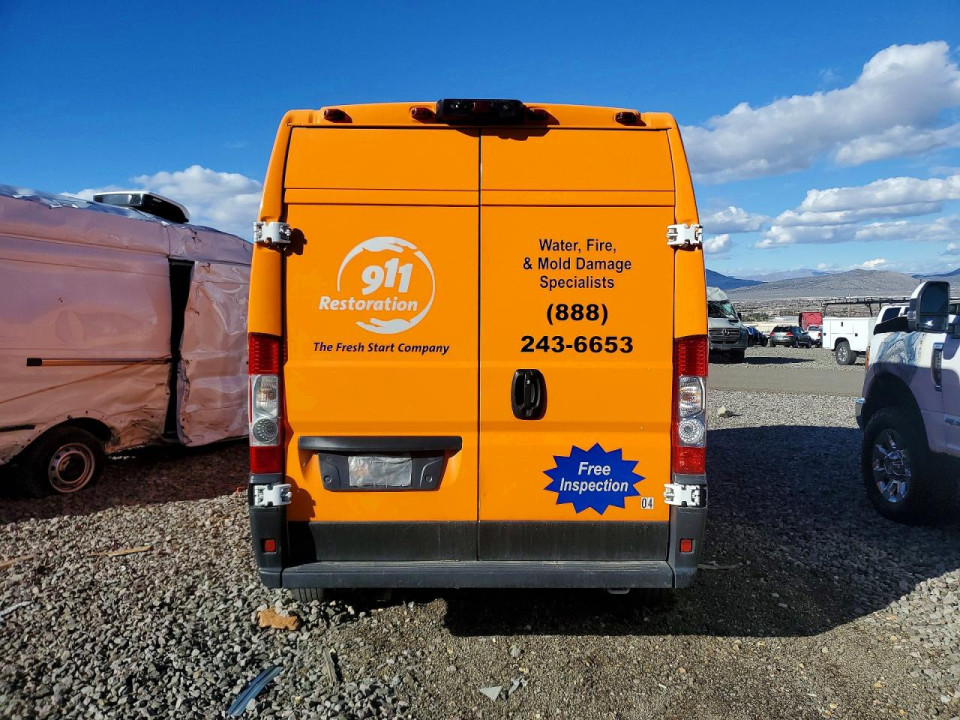 Ram PROMASTER 2500 DELIVERY VAN 2021 — Copart