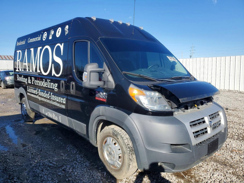 Ram PROMASTER 2500 DELIVERY VAN 2014 — Copart