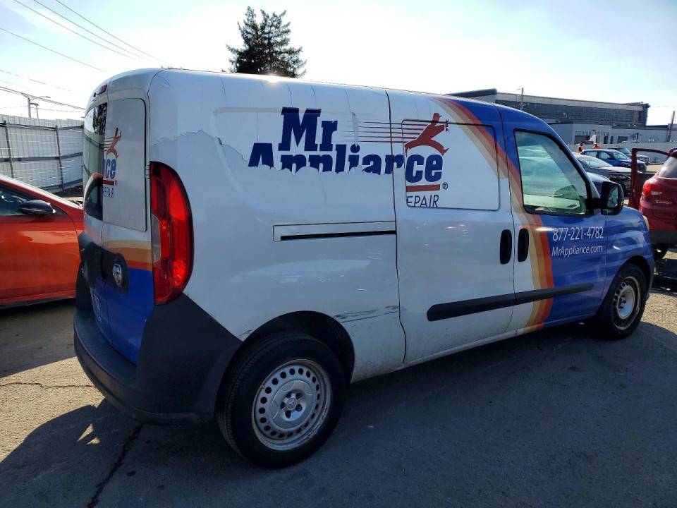 Ram PROMASTER CITY UTILITY / SERVICE VAN 2017 — Copart