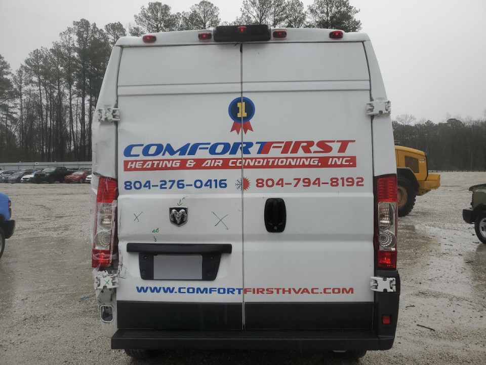 Ram PROMASTER 2500 2500 HIGH 2019 — Copart