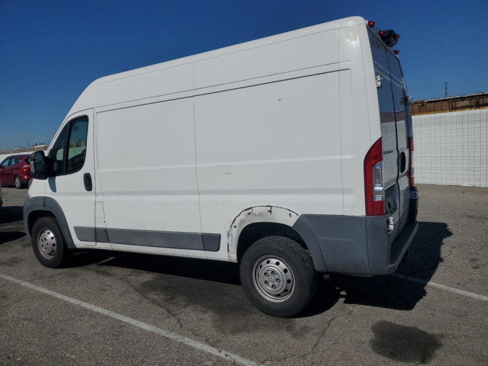 Ram PROMASTER 1500 DELIVERY VAN 2018 — Copart
