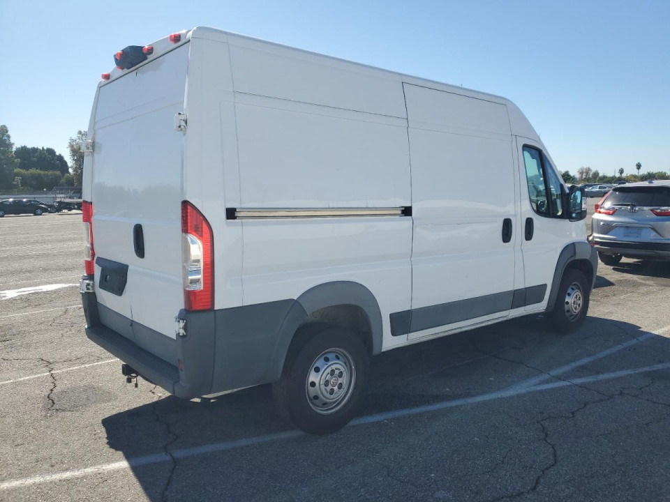 Ram PROMASTER 1500 DELIVERY VAN 2018 — Copart