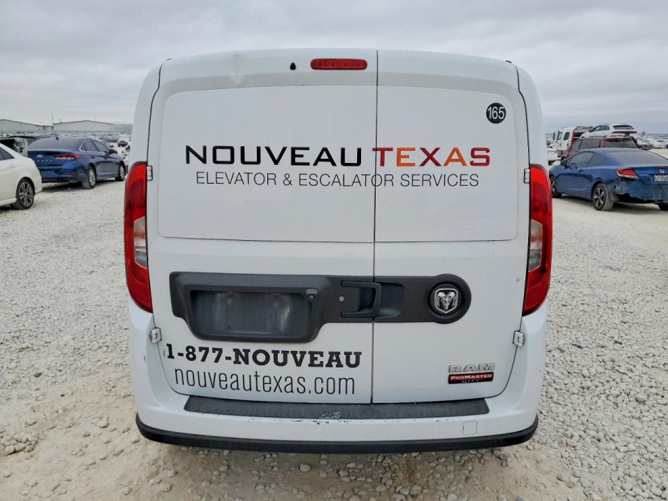 Ram PROMASTER CITY TRADESMAN DELIVERY VAN 2022 — Copart