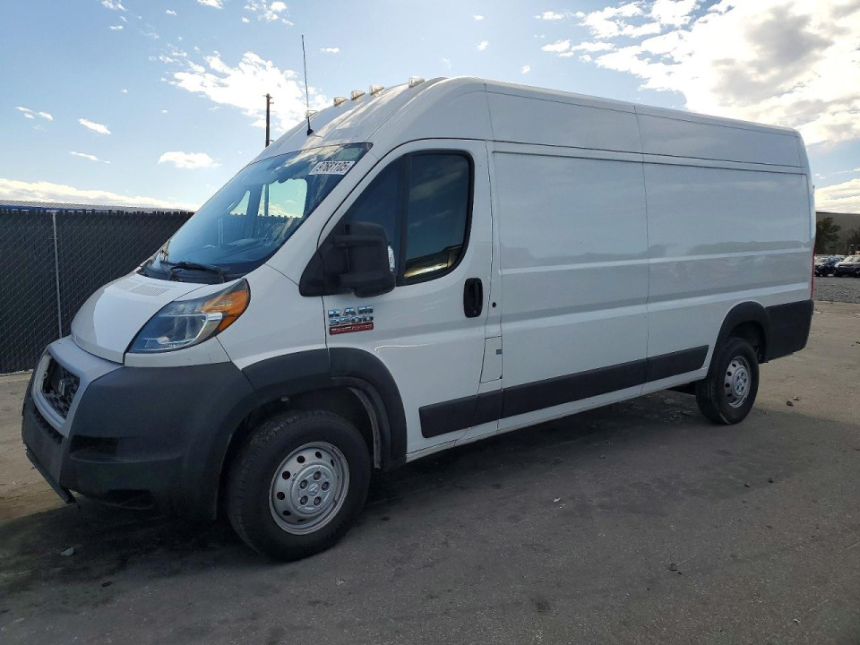 Ram PROMASTER 3500 CARGO VAN HIGH ROOF 159 WB 2021 — Copart