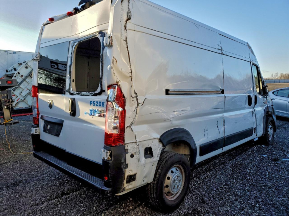 Ram PROMASTER 2500 DELIVERY VAN 2022 — Copart