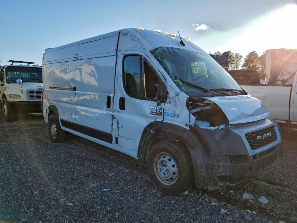 Ram PROMASTER 2500 DELIVERY VAN 2022 — Copart