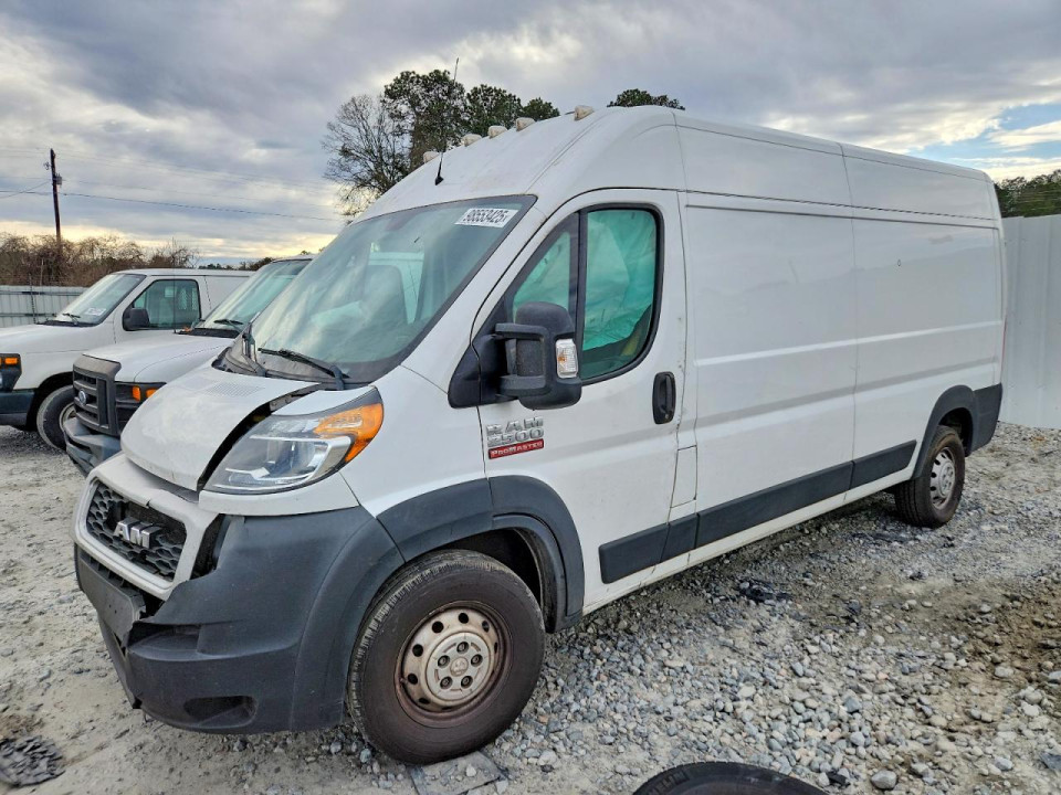 Ram PROMASTER 2500 DELIVERY VAN 2021 — Copart