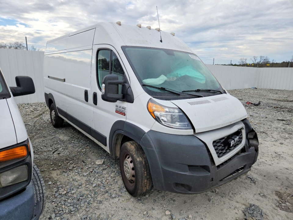 Ram PROMASTER 2500 DELIVERY VAN 2021 — Copart