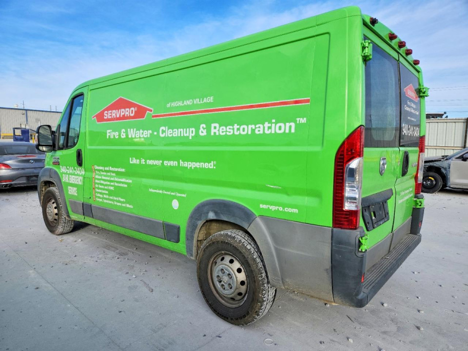 Ram PROMASTER 1500 UTILITY / SERVICE VAN 2017 — Copart