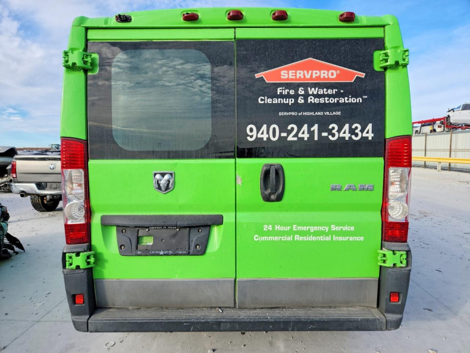 Ram PROMASTER 1500 UTILITY / SERVICE VAN 2017 — Copart