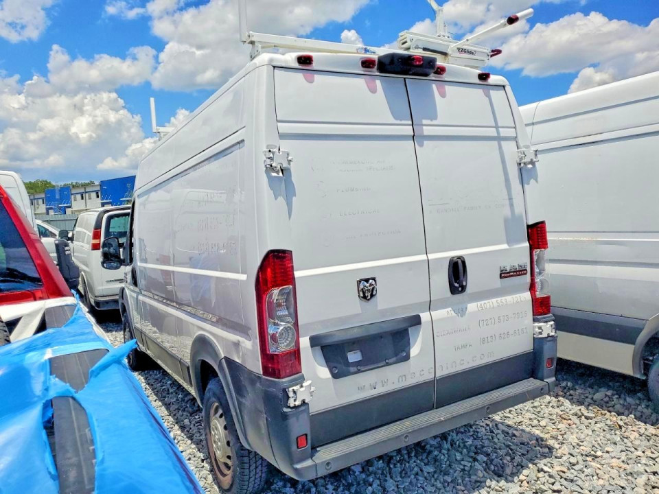 Ram PROMASTER 1500 1500 HIGH 2019 — Copart