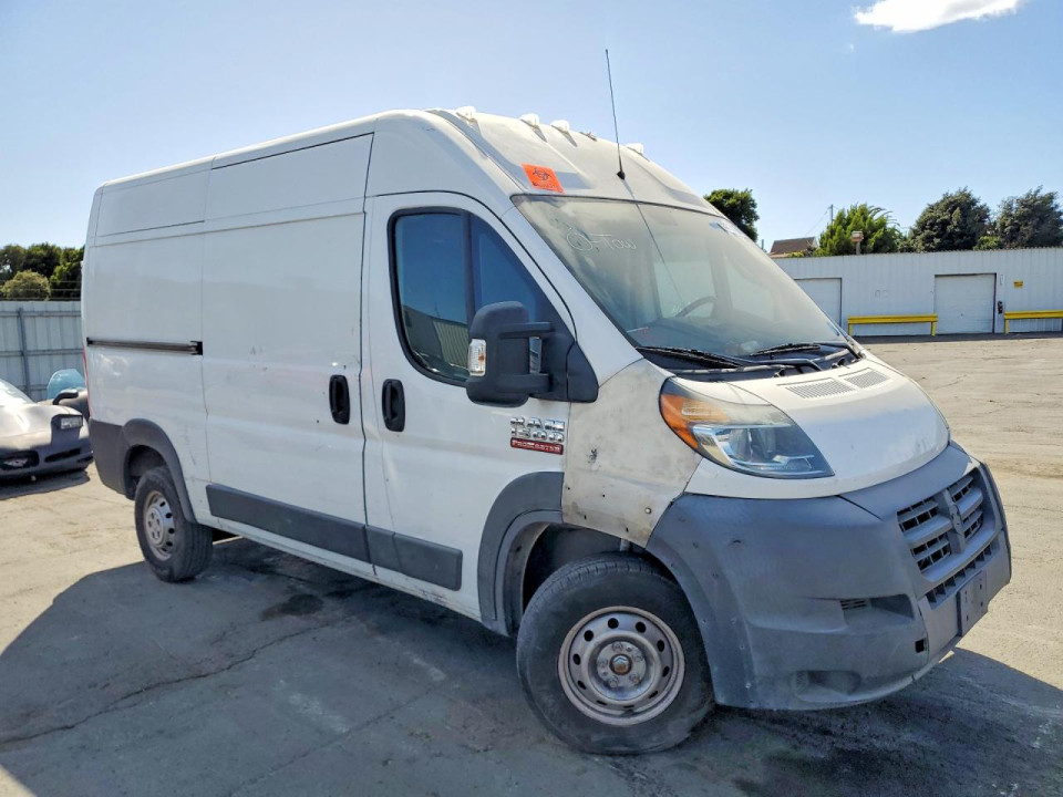 Ram PROMASTER 1500 DELIVERY VAN 2018 — Copart