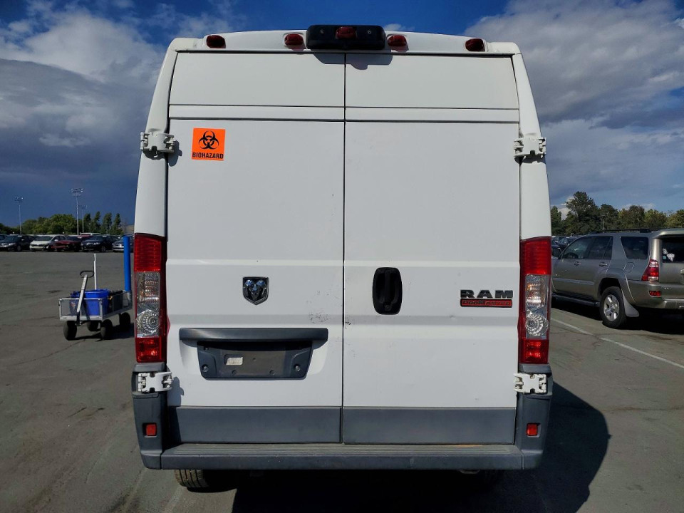 Ram PROMASTER 1500 DELIVERY VAN 2018 — Copart