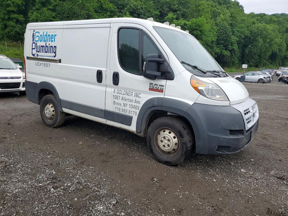 Ram PROMASTER 1500 DELIVERY VAN 2016 — Copart