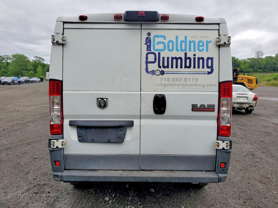 Ram PROMASTER 1500 DELIVERY VAN 2016 — Copart
