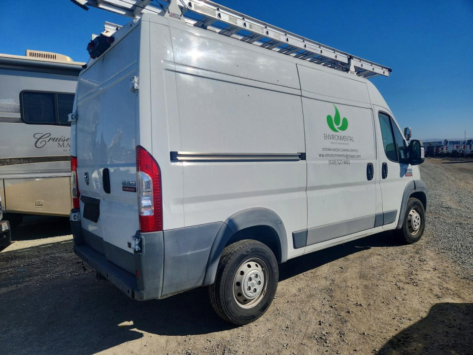 Ram PROMASTER 2500 2500 HIGH 2016 — Copart