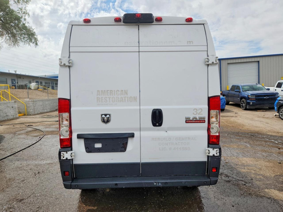 Ram PROMASTER 2500 2500 HIGH 2018 — Copart