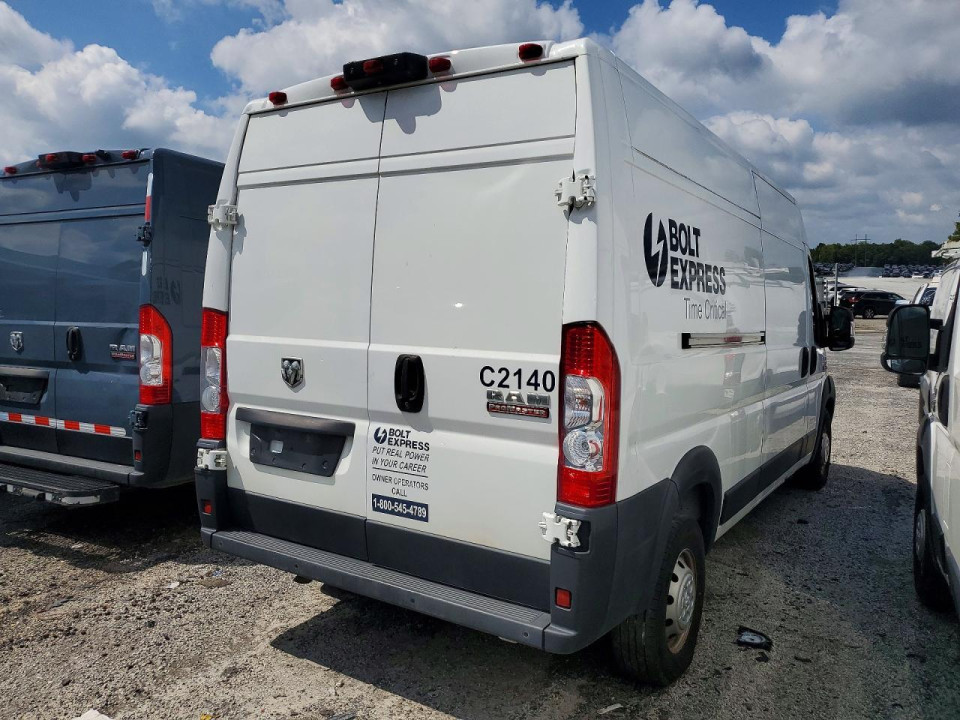 Ram PROMASTER 2500 DELIVERY VAN 2022 — Copart