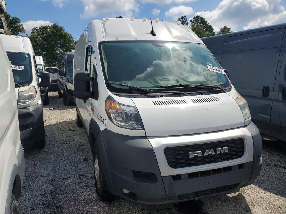 Ram PROMASTER 2500 DELIVERY VAN 2022 — Copart