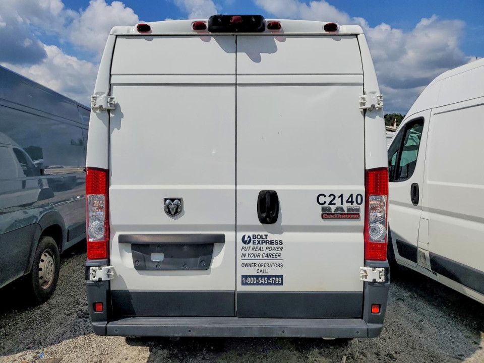 Ram PROMASTER 2500 DELIVERY VAN 2022 — Copart